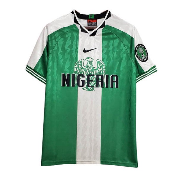 Camiseta Nigeria Primera Equipación Retro 1996 Verde